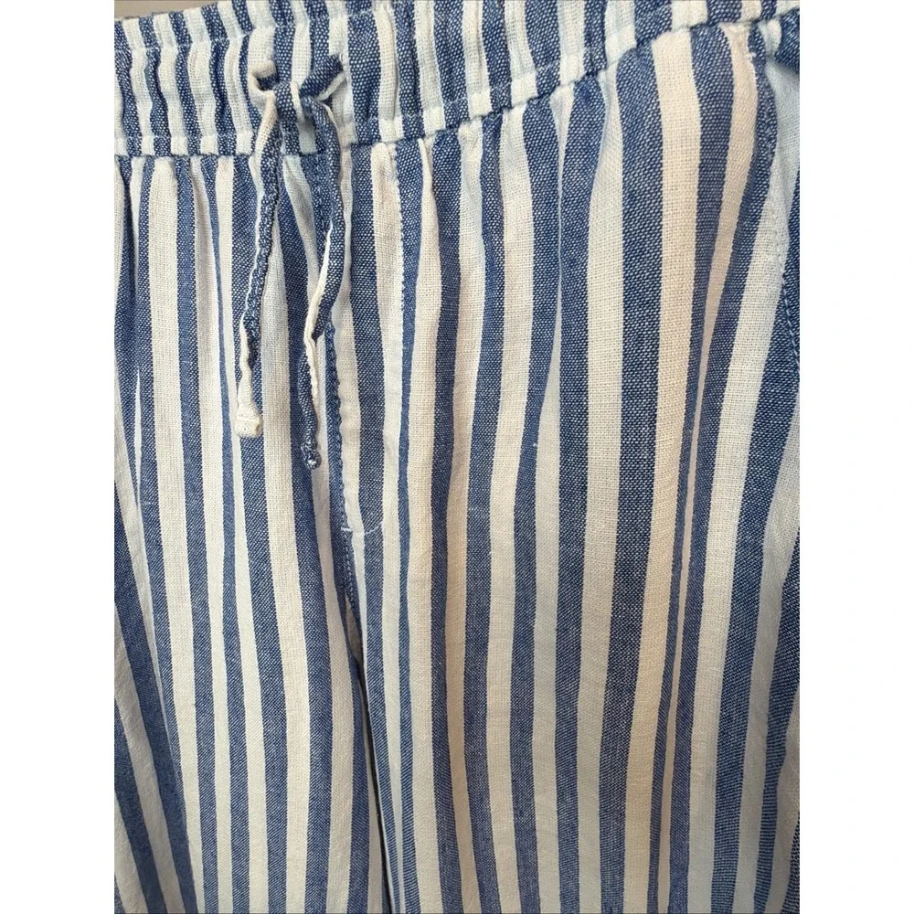 Old Navy Big Girls' Soft Linen Stripe Pants XL